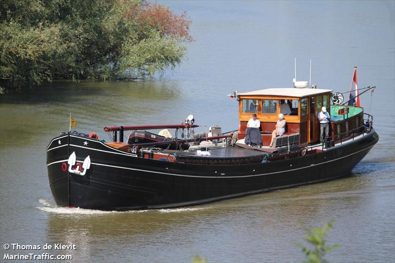 vergankelijk (Pleasure craft) - IMO , MMSI 244730707, Call Sign PC4758 under the flag of Netherlands