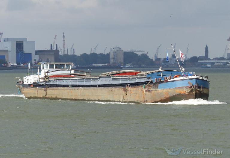 anna z (Cargo ship) - IMO , MMSI 244730970, Call Sign PD2017 under the flag of Netherlands