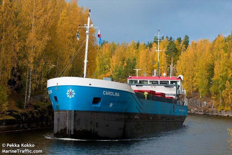 carolina (General Cargo Ship) - IMO 9382748, MMSI 245137000, Call Sign PHMZ under the flag of Netherlands