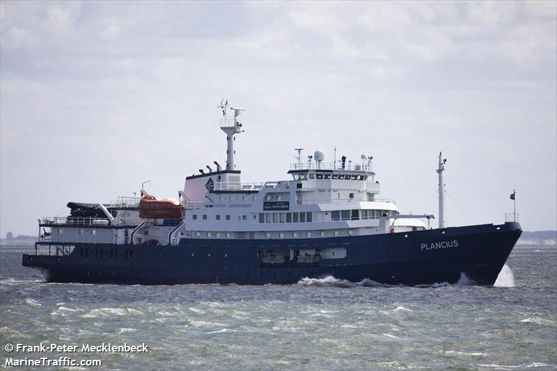 plancius (Passenger (Cruise) Ship) - IMO 7432044, MMSI 246573000, Call Sign PBQK under the flag of Netherlands