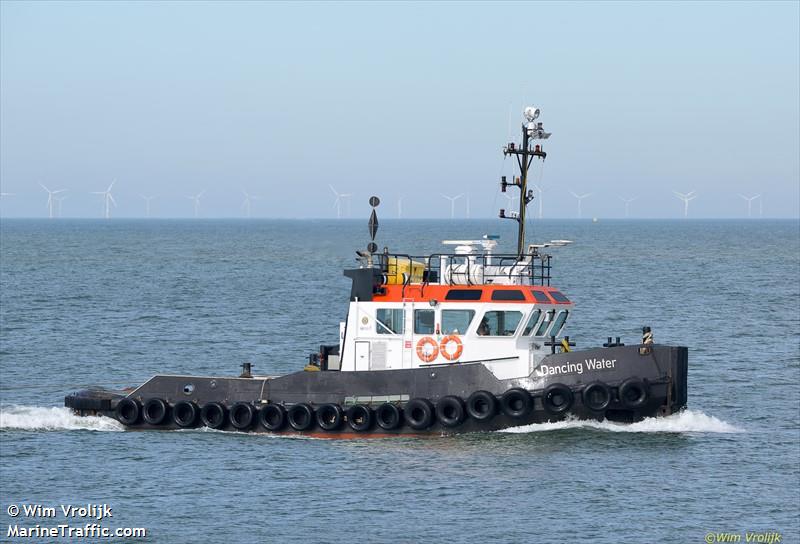 dancing water (Tug) - IMO 9065807, MMSI 246683000, Call Sign PBYJ under the flag of Netherlands
