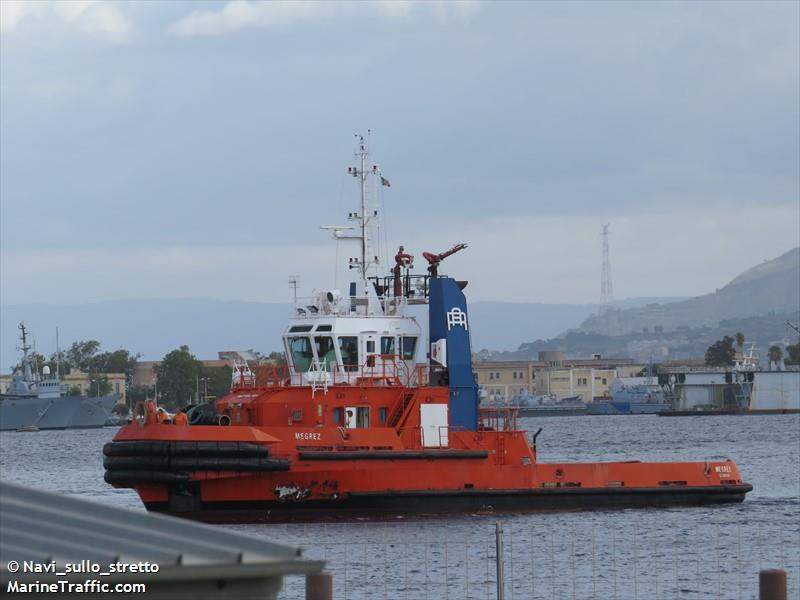 megrez (Tug) - IMO 9334911, MMSI 247141700, Call Sign IQPV under the flag of Italy