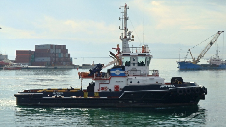 arteteca (Tug) - IMO 9686998, MMSI 247333800, Call Sign IJFX2 under the flag of Italy