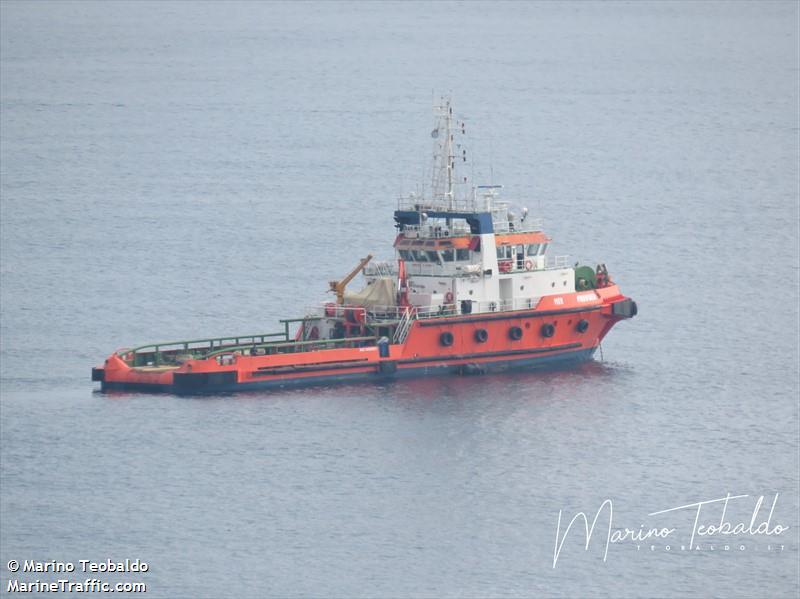 mer provider (Anchor Hoy) - IMO 9220823, MMSI 247386200, Call Sign IJND2 under the flag of Italy