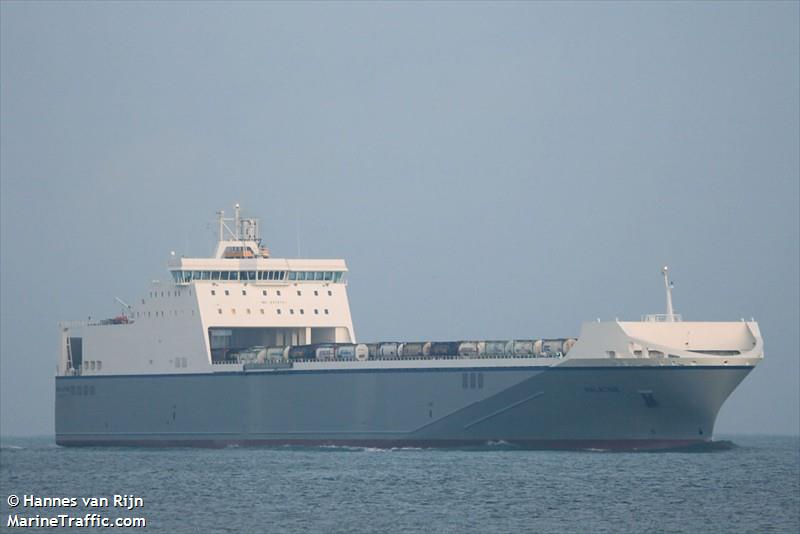 palatine (Ro-Ro Cargo Ship) - IMO 9376701, MMSI 248064000, Call Sign 9HA2152 under the flag of Malta