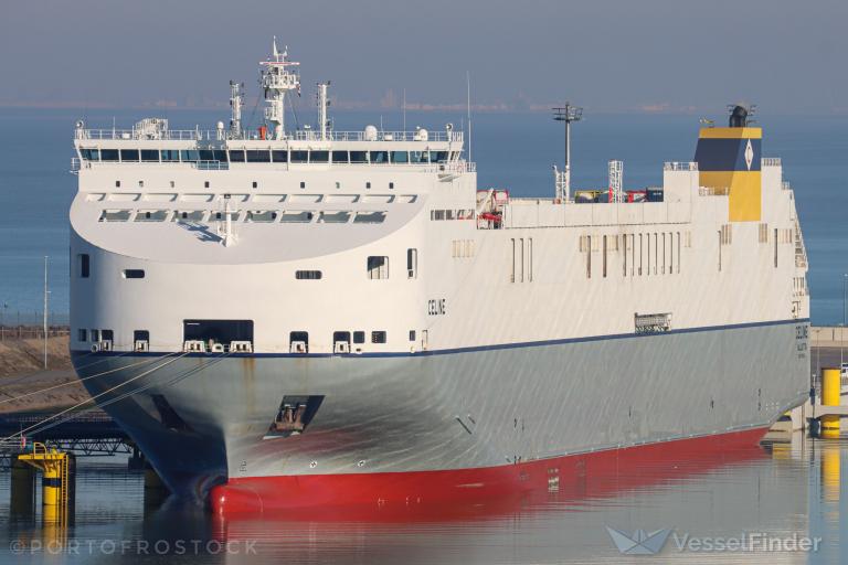 celine (Ro-Ro Cargo Ship) - IMO 9789233, MMSI 249901000, Call Sign 9HA4424 under the flag of Malta