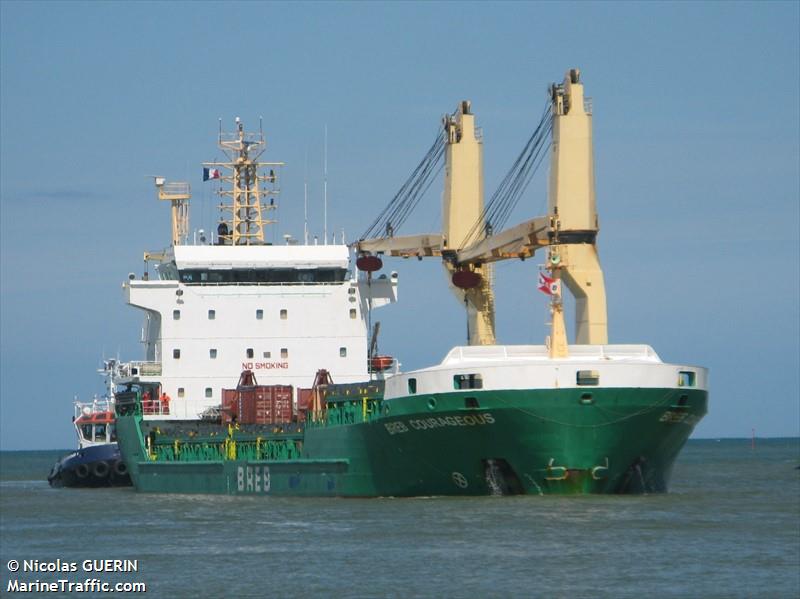 breb courageous (General Cargo Ship) - IMO 9421178, MMSI 255806042, Call Sign CQIQ9 under the flag of Madeira