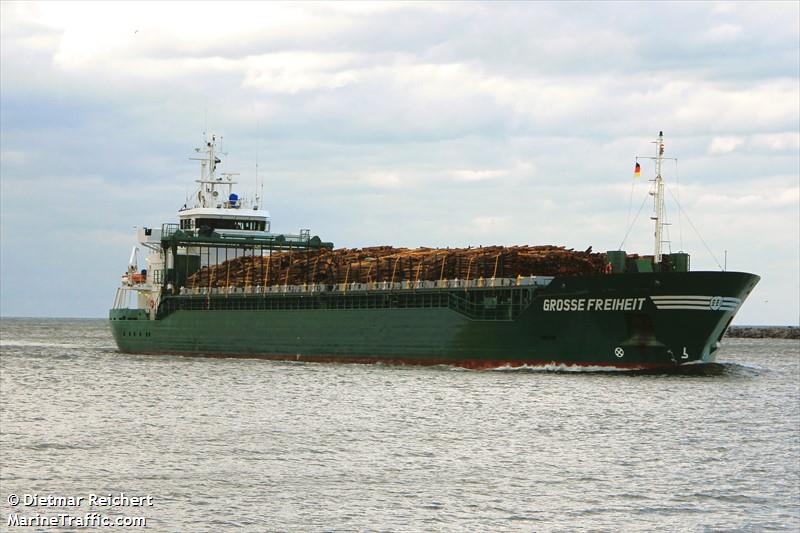 grosse freiheit (General Cargo Ship) - IMO 9507142, MMSI 255806328, Call Sign CQEA5 under the flag of Madeira