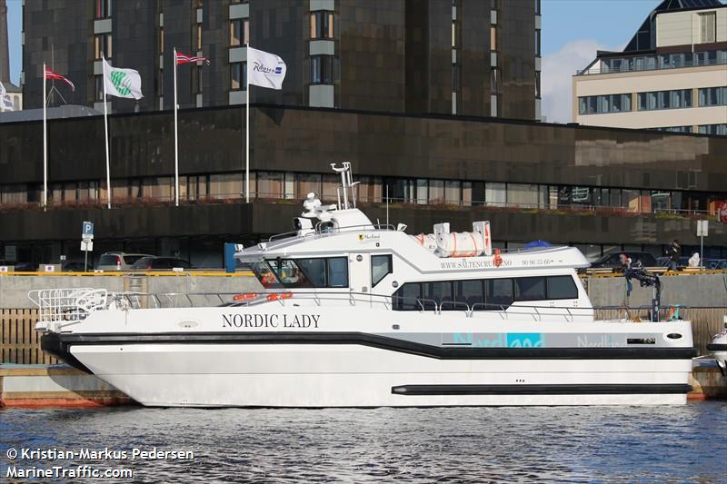 nordic lady (Passenger ship) - IMO , MMSI 257011800, Call Sign LFIS under the flag of Norway