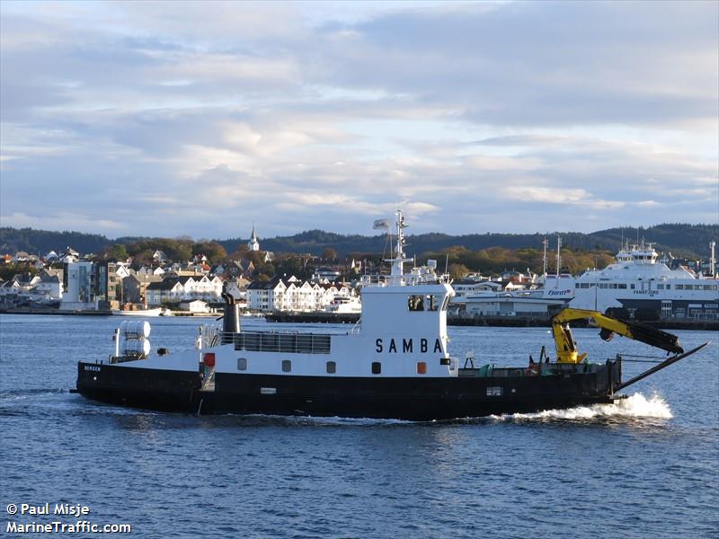 samba (Cargo ship) - IMO , MMSI 257072700, Call Sign LMAN under the flag of Norway