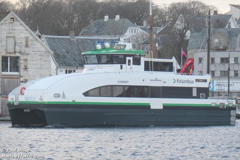 fjordoey (Passenger Ship) - IMO 9855795, MMSI 257074020, Call Sign LFIF under the flag of Norway