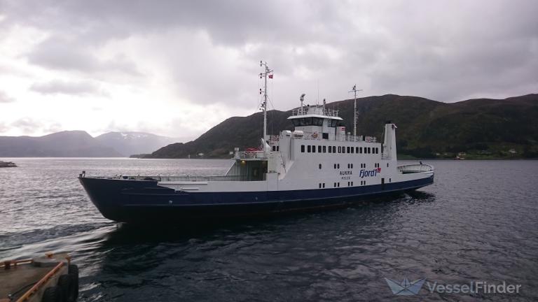 aukra (Passenger/Ro-Ro Cargo Ship) - IMO 7704631, MMSI 257207400, Call Sign LGPH under the flag of Norway