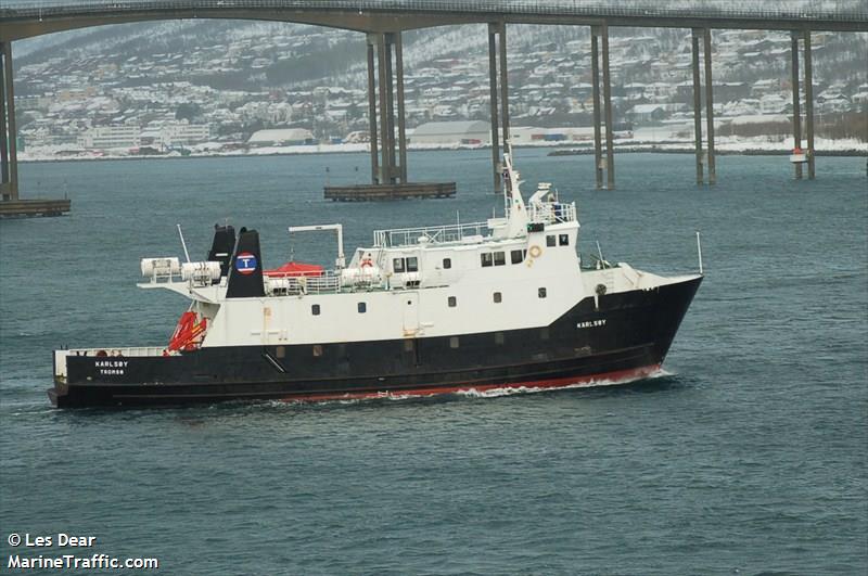 karlsoy (Passenger/Ro-Ro Cargo Ship) - IMO 7405948, MMSI 257292400, Call Sign JXTM under the flag of Norway