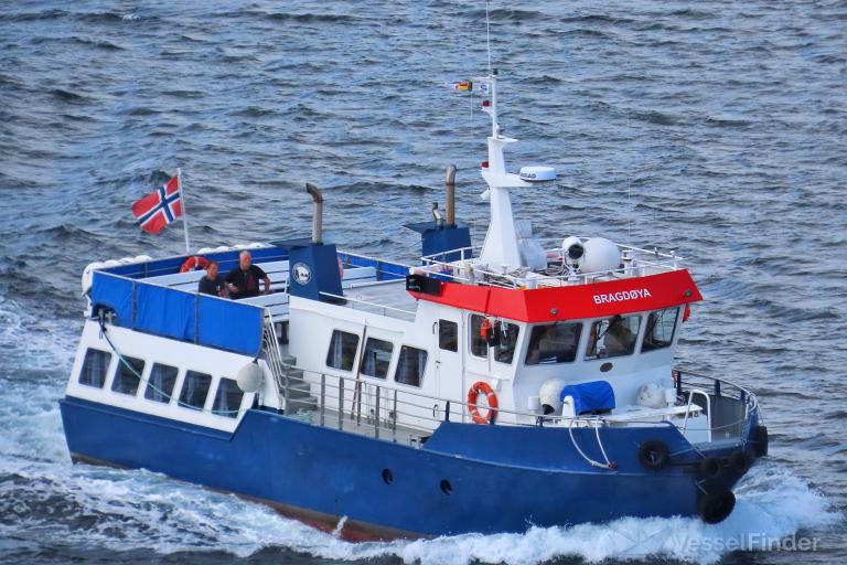 ms bragdoya (Passenger ship) - IMO , MMSI 257376700, Call Sign JWQV under the flag of Norway