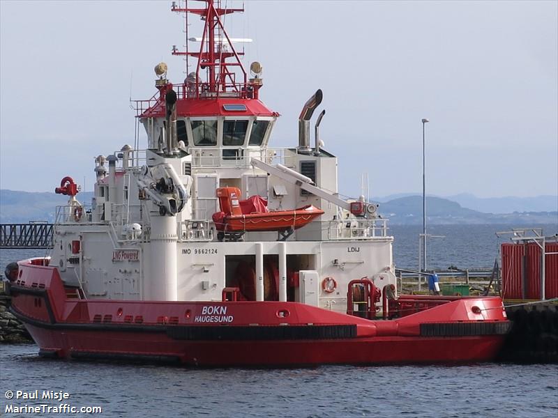 bokn (Tug) - IMO 9662124, MMSI 257417000, Call Sign LDIJ under the flag of Norway