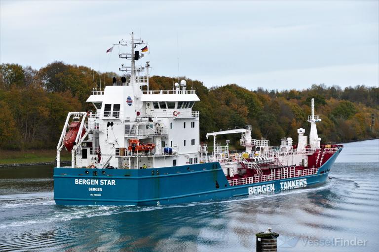 bergen star (Oil Products Tanker) - IMO 9321603, MMSI 258310000, Call Sign LNVH under the flag of Norway