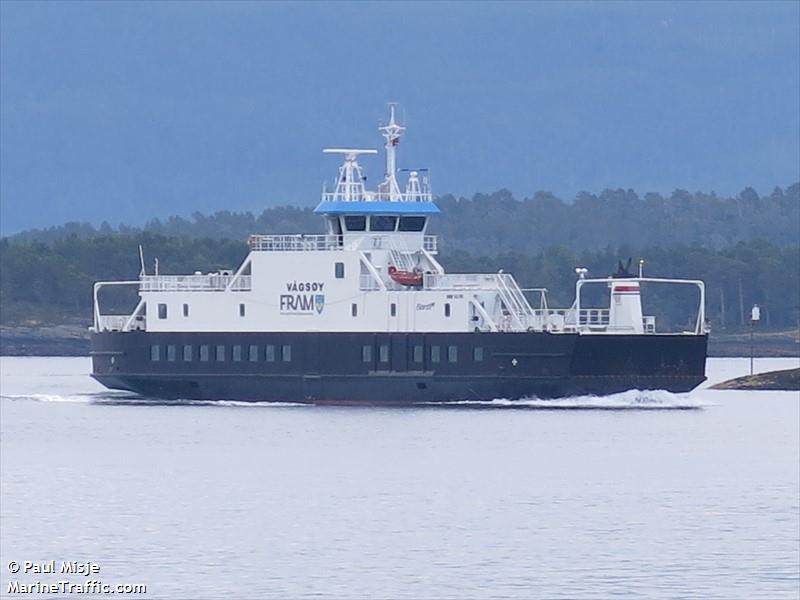 vaagsoey (Passenger/Ro-Ro Cargo Ship) - IMO 9506837, MMSI 258314500, Call Sign LCGE under the flag of Norway