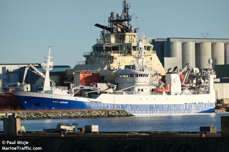 ligrunn (Fishing Vessel) - IMO 9647784, MMSI 258773000, Call Sign LDAK under the flag of Norway