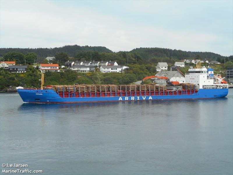 norjarl (General Cargo Ship) - IMO 9436264, MMSI 259143000, Call Sign LAZN7 under the flag of Norway