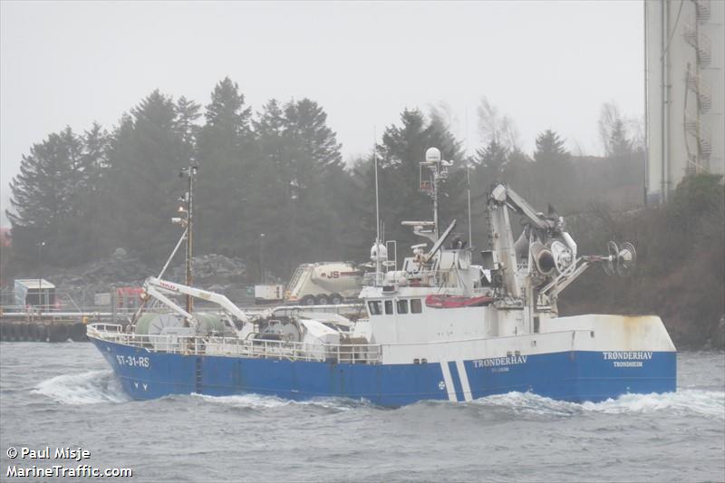 tronderhav (Fishing vessel) - IMO , MMSI 259501000, Call Sign LJBI under the flag of Norway