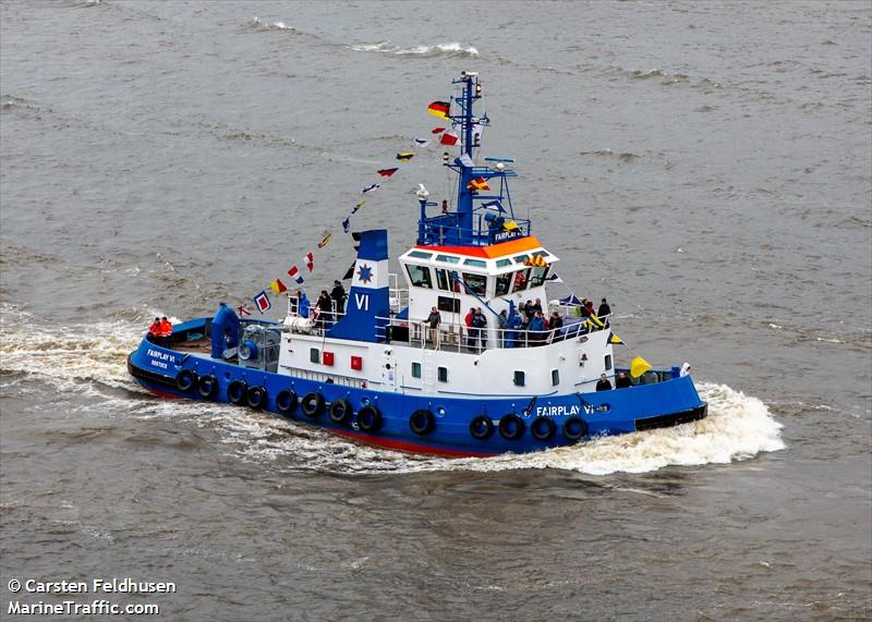 fairplay vi (Tug) - IMO 9032185, MMSI 261054033, Call Sign SNOB under the flag of Poland