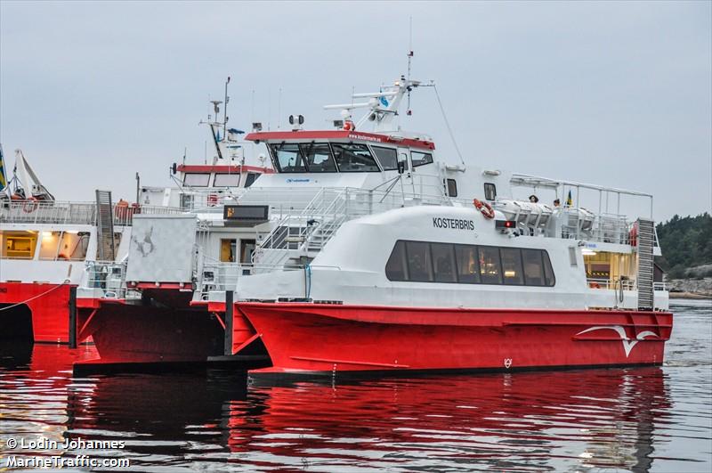 kosterbris (Passenger Ship) - IMO 9358747, MMSI 265760610, Call Sign SDYZ under the flag of Sweden