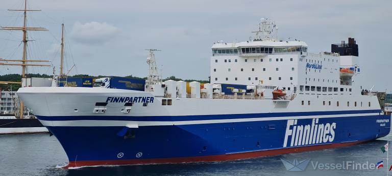 finnpartner (Passenger/Ro-Ro Cargo Ship) - IMO 9010163, MMSI 266262000, Call Sign SKIH under the flag of Sweden