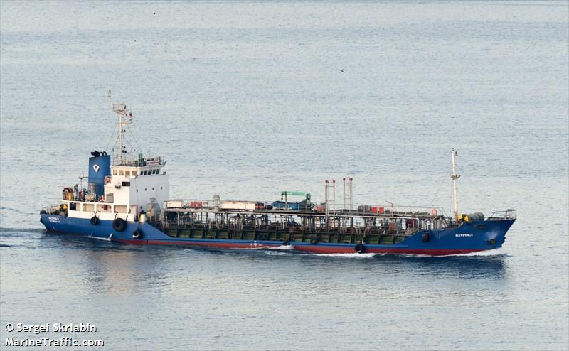 patrokl (Chemical Tanker) - IMO 9012276, MMSI 273332710 under the flag of Russia