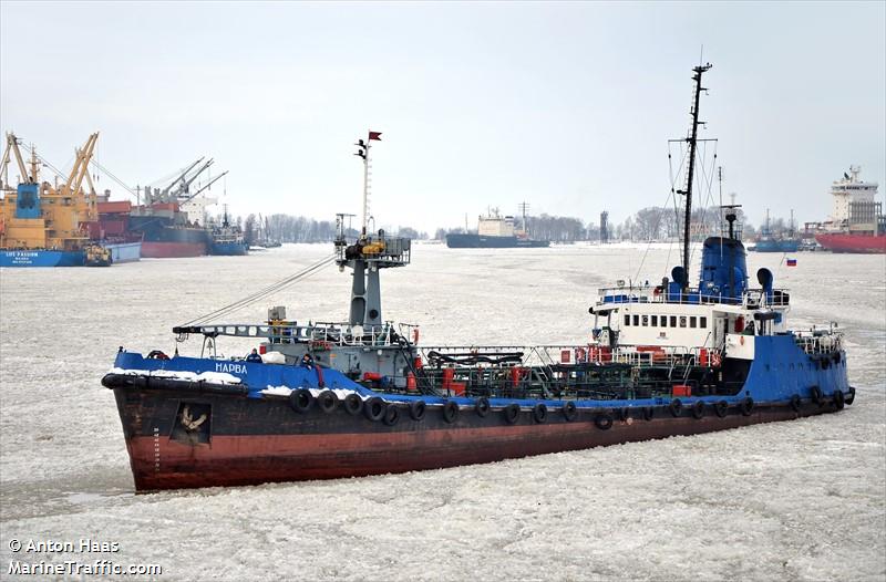 narva (Bunkering Tanker) - IMO 8923557, MMSI 273430960, Call Sign UBFJ8 under the flag of Russia