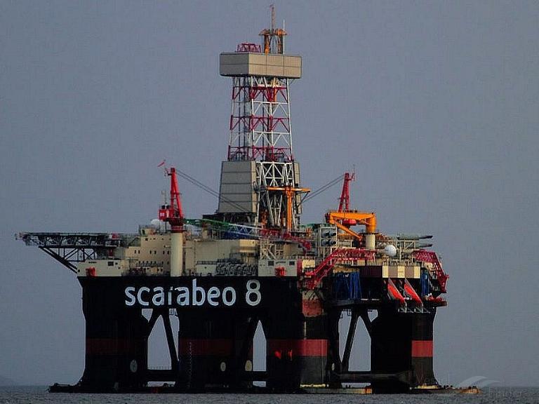 scarabeo 8 (Platform) - IMO 8768737, MMSI 308928000, Call Sign C6VR7 under the flag of Bahamas
