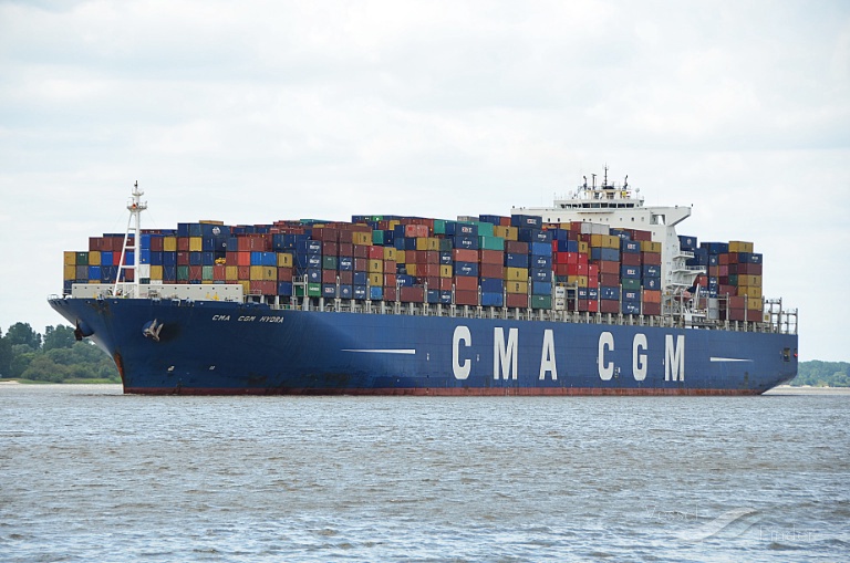 cma cgm hydra (Container Ship) - IMO 9356309, MMSI 311000921, Call Sign C6EK6 under the flag of Bahamas