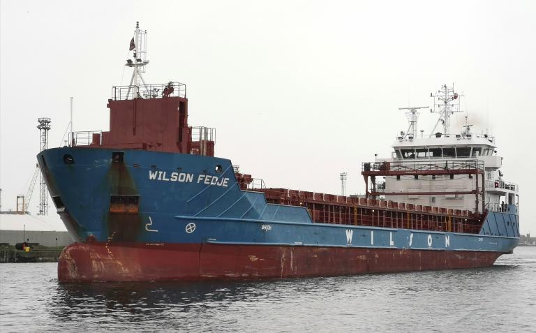 wilson fedje (General Cargo Ship) - IMO 9491757, MMSI 314397000, Call Sign 8PAH4 under the flag of Barbados