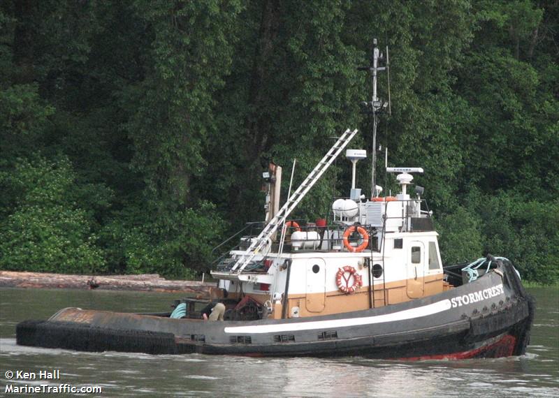 jervis crest (Tug) - IMO , MMSI 316005621 under the flag of Canada