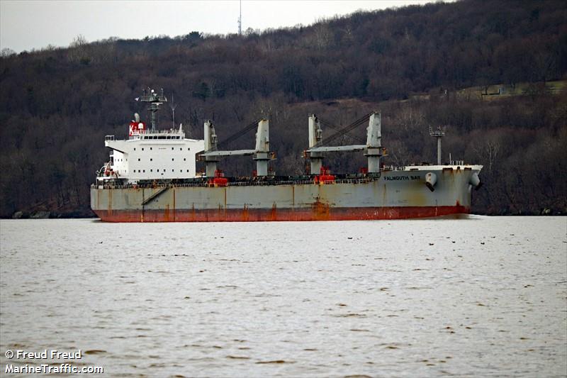 falmouth bay (Bulk Carrier) - IMO 9615779, MMSI 352158000, Call Sign 3FVI5 under the flag of Panama