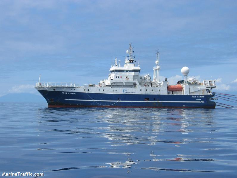 sw diamond (Research Vessel) - IMO 9048706, MMSI 352925000, Call Sign 3FYJ3 under the flag of Panama