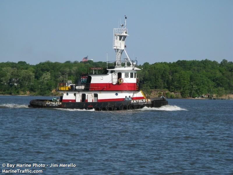 kathleen (Towing vessel) - IMO , MMSI 366935020, Call Sign WUR6901 under the flag of United States (USA)