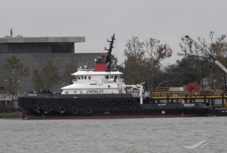 ocean sun (Tug) - IMO 9597862, MMSI 367313000, Call Sign WDG5142 under the flag of United States (USA)