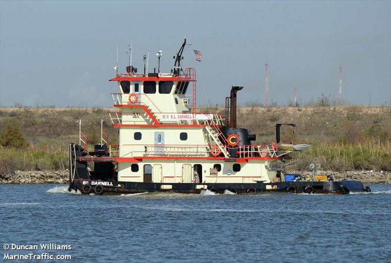 b l darnell (Tug) - IMO , MMSI 367362460, Call Sign WDK4309 under the flag of United States (USA)