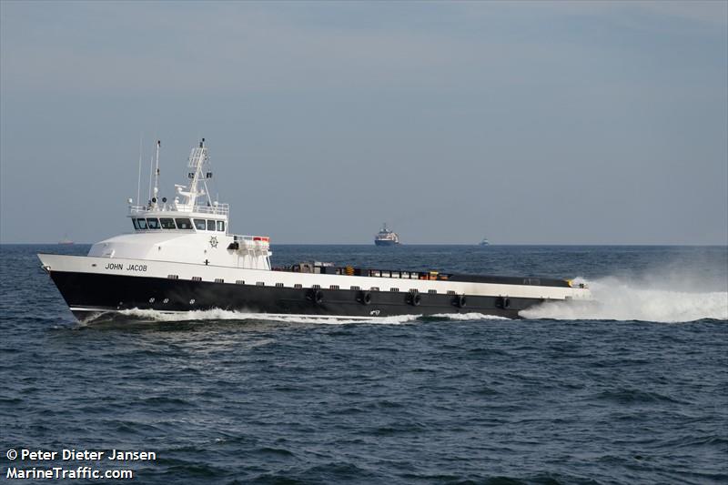 john jacob (Offshore Tug/Supply Ship) - IMO 9732280, MMSI 367602540, Call Sign WDH2922 under the flag of United States (USA)