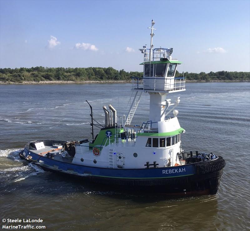 rebekah (Tug) - IMO 7932331, MMSI 367621000, Call Sign WDI7588 under the flag of United States (USA)