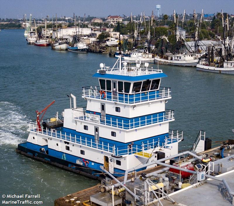 captain brantley (Tug) - IMO , MMSI 368027190, Call Sign WDJ9555 under the flag of United States (USA)