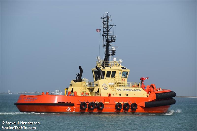 cc portland (Tug) - IMO 9824112, MMSI 368043490, Call Sign WDK3262 under the flag of United States (USA)