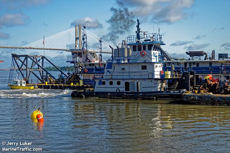 mr mike (Towing vessel) - IMO , MMSI 368050130, Call Sign WDK3928 under the flag of United States (USA)