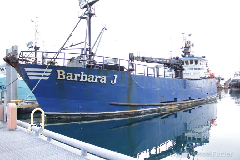 barbara j (Fishing Vessel) - IMO 8853506, MMSI 368466000, Call Sign WBC5090 under the flag of United States (USA)