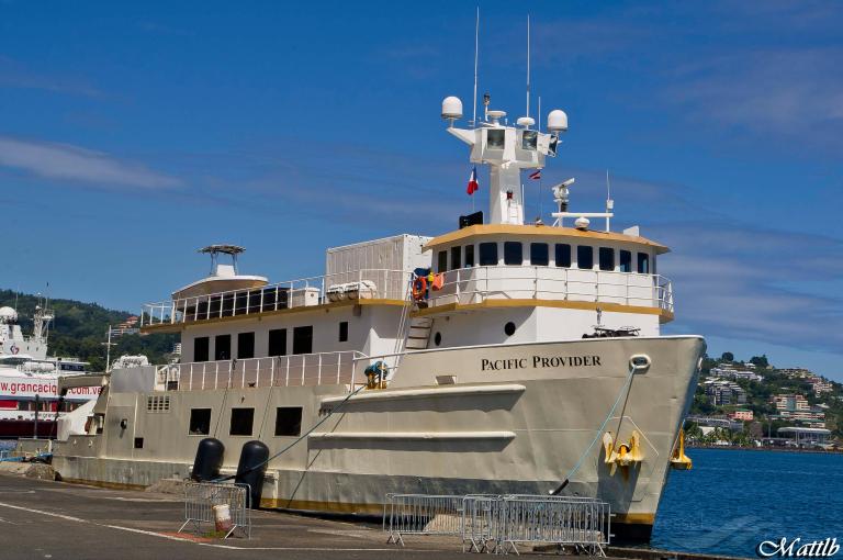 pacific provider (Fishing Vessel) - IMO 7728637, MMSI 368657000, Call Sign WDK3160 under the flag of United States (USA)