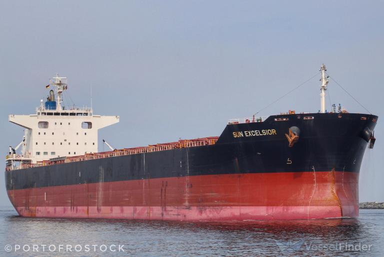 sun excelsior (Bulk Carrier) - IMO 9691515, MMSI 370737000, Call Sign 3EUF9 under the flag of Panama