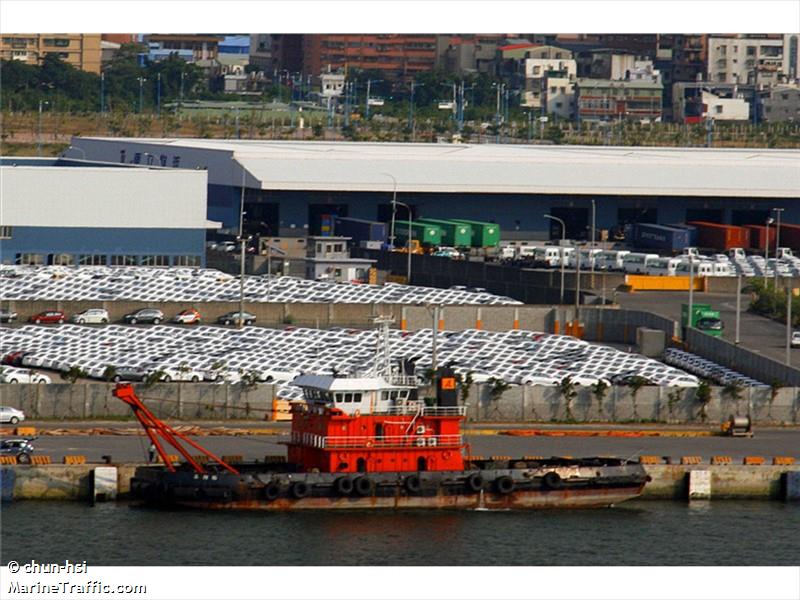 dong yen no.1 (Tug) - IMO , MMSI 416118700, Call Sign SSD under the flag of Taiwan