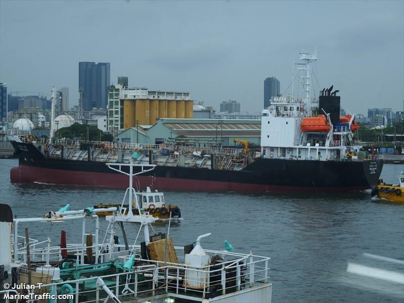 tong yea no.7 (Caprolactam Tanker) - IMO 9254288, MMSI 416250800, Call Sign BIBQ under the flag of Taiwan