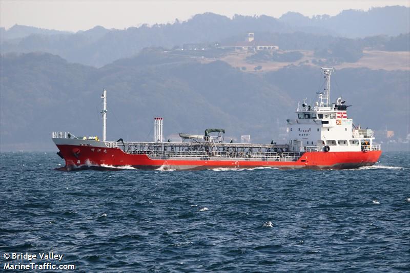 meiyoumaru (Oil Products Tanker) - IMO 9675353, MMSI 431004673, Call Sign JD3536 under the flag of Japan