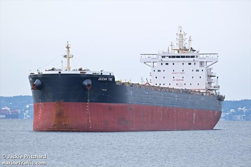 ocean time (Bulk Carrier) - IMO 9848522, MMSI 477269200, Call Sign VRSK3 under the flag of Hong Kong